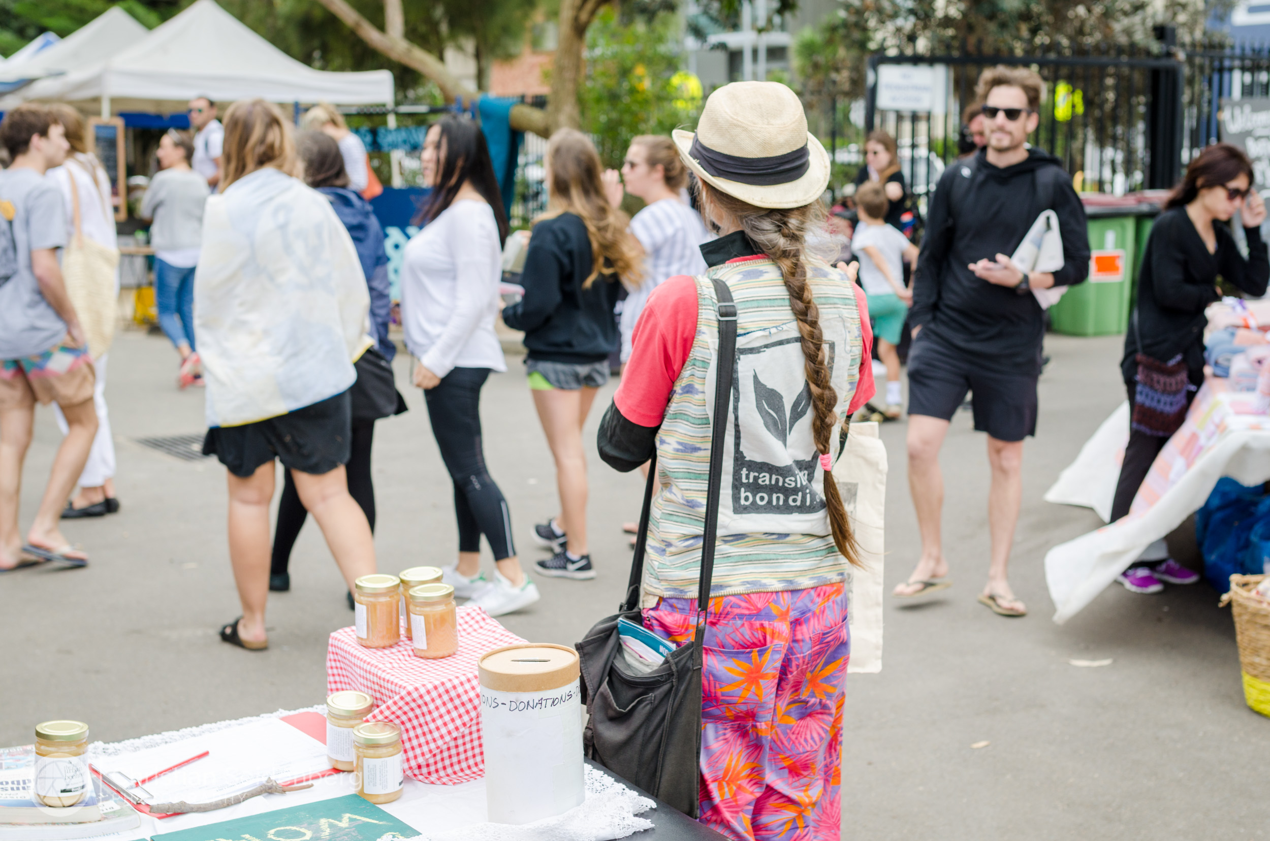 Intentional conversations at the Bondi Farmers Markets