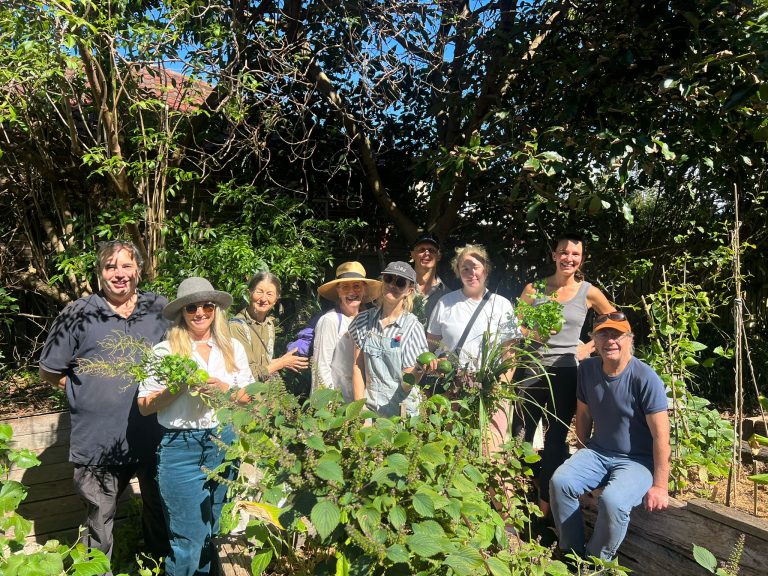 Garden Working and Learning Bee